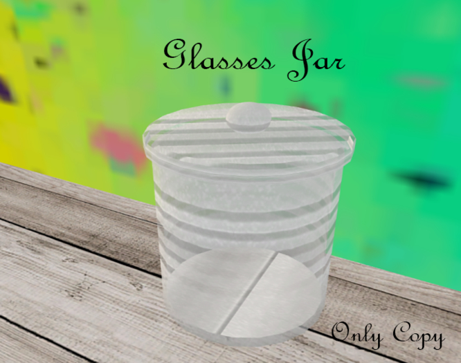 *CMSR* Jar (Glass jar)