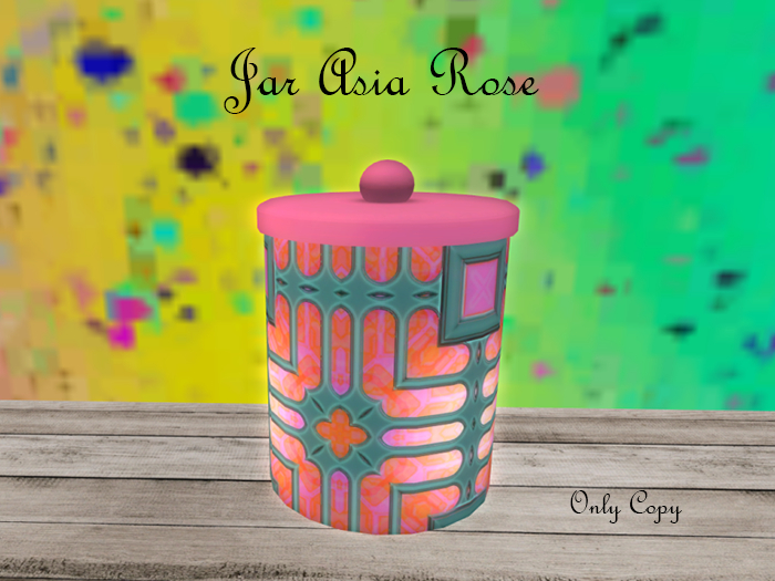 *CMSR* Jar (Asia Rose)