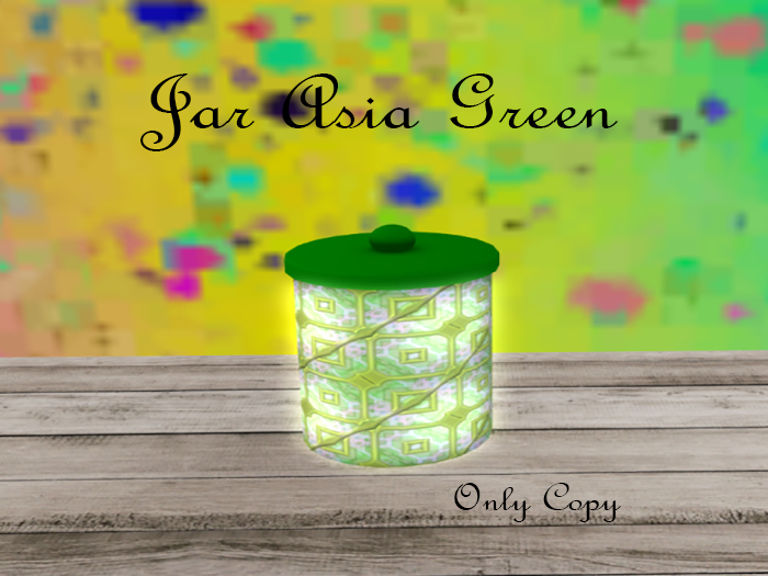 *CMSR* Jar (Asia green)
