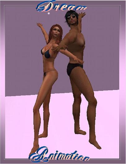 Couple pose attraction pack 19 (Flying)