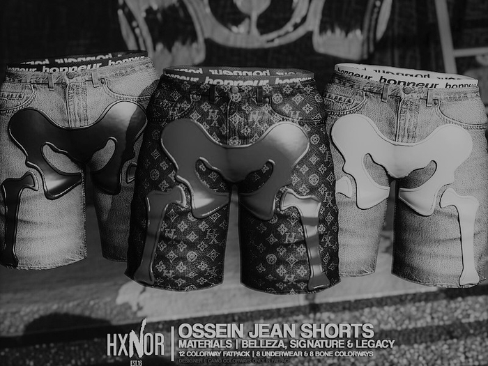 HX: Ossein Jean Shorts Fatpack DEMO "BOXED"