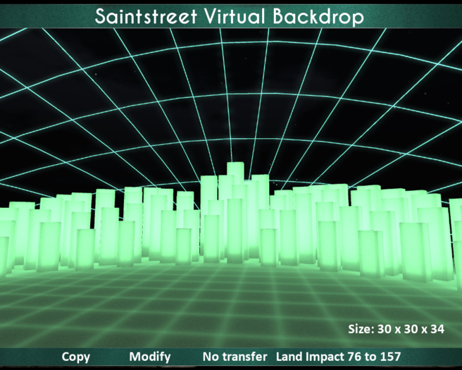 Saintstreet Virtual Backdrop (Wear me/Add Unpack)