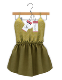 SENTINUS - Bona Dress DENIM YELLOW