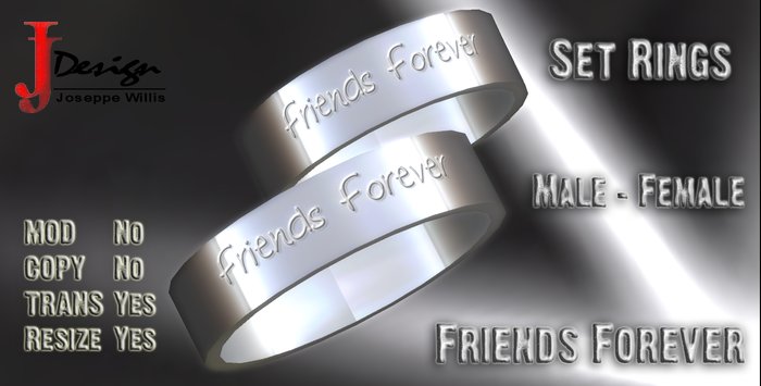 Set Rings "Forever Friends"