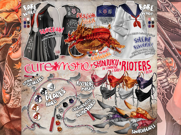 CUREMORE / Shinjuku Rioters / DEMO / MAITREYA