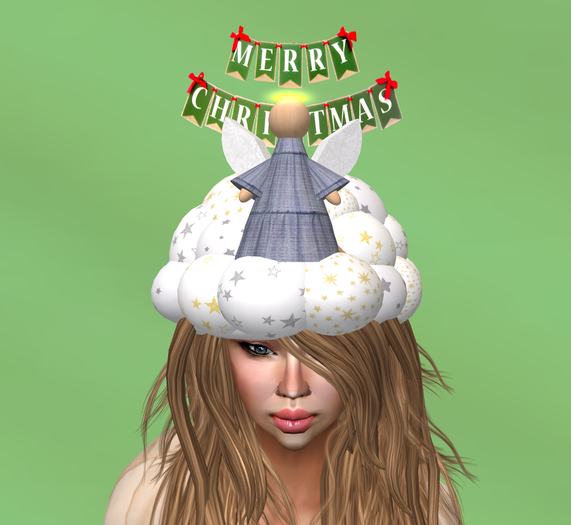 Angel Christmas Hat - by Nik Voelz