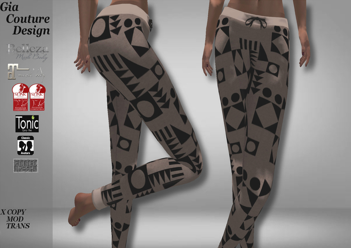 "GCD" Tommy Sweatpants Nude