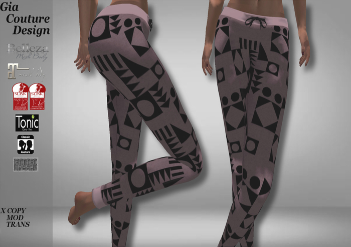 "GCD" Tommy Sweatpants Rose