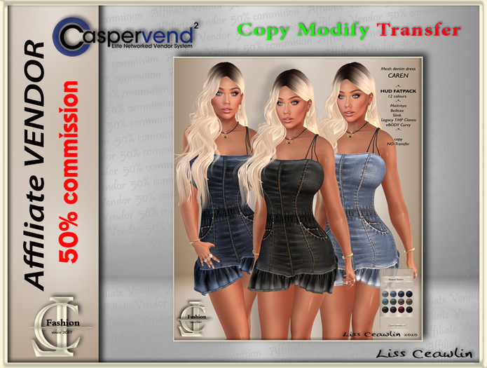 LC Affiliate Vendor - Caren Dress [6 vendors]