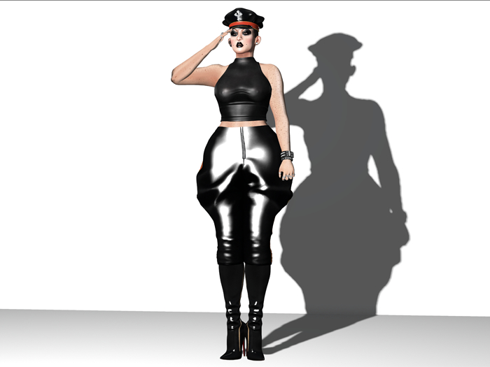 T.E. Pose Stand 1