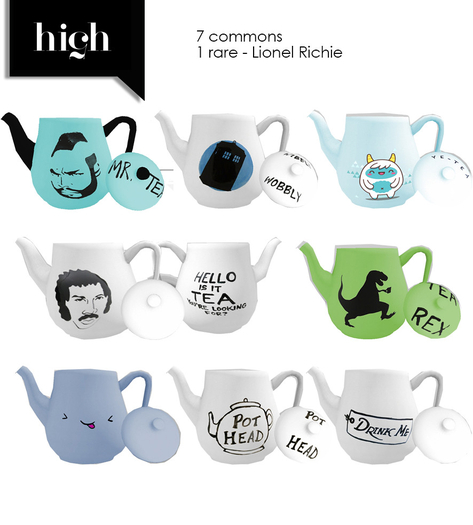 [high v.] teapot lionel RARE