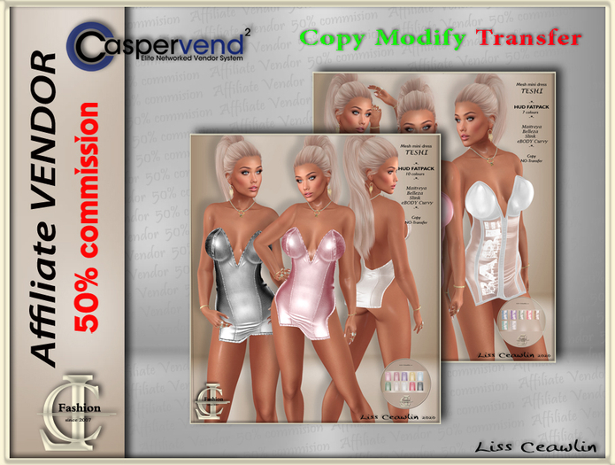 LC Affiliate Vendor  - Teshi Dress [2 Vendors]