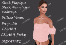 Cherry-Blouse pink