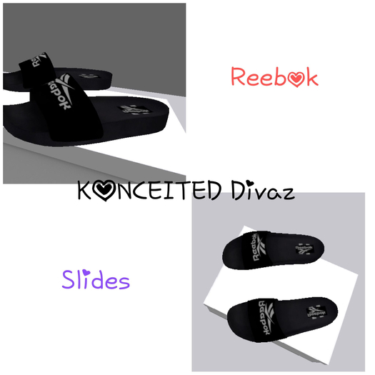 [KONCEITED DIVAZ]REEBOK Slide Sandals