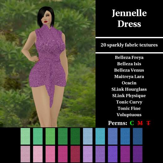 CDKC.10117323 - Jennelle Dress - sparkle demo