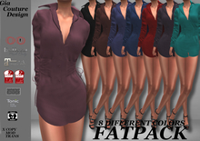 "GCD" Taylor Long Shirts FATPACK