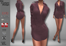 "GCD" Taylor Long Shirt Blush