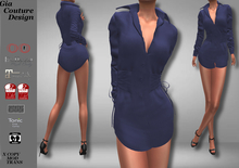 "GCD" Taylor Long Shirt Grape