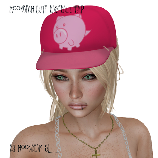 Moonbeam Pink Pig Baseball Cap Box