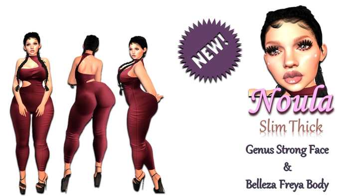 Noula Freya Shape +Genus Strong Face Head