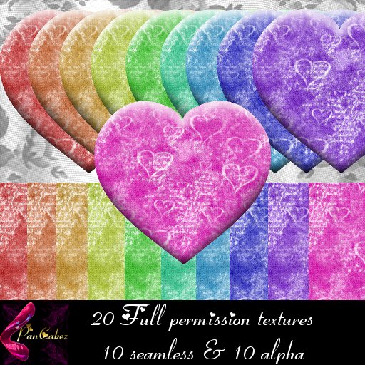 *PCz* Puffy Heart Textures