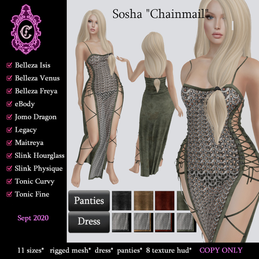 ::C S:: Sosha Chainmail Dress