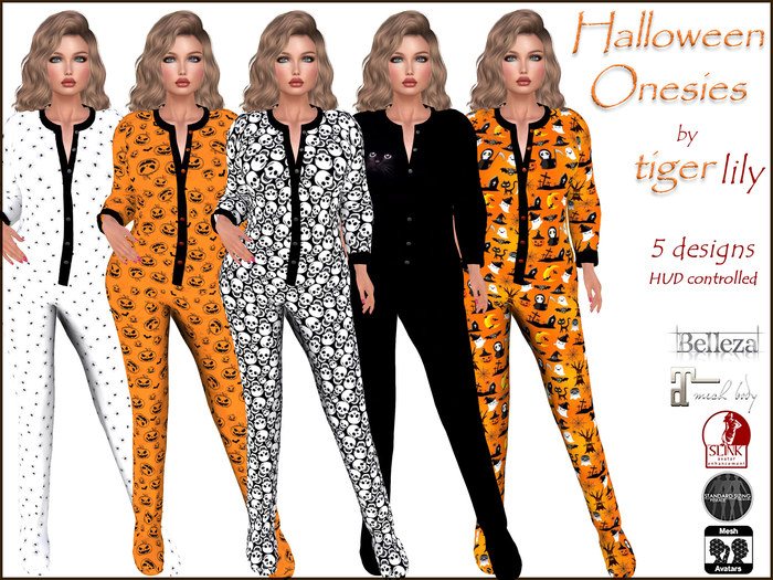 Tigerlily Designs: Halloween Onesie