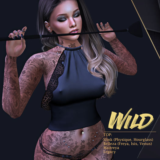 ! Black Swan ! Wild top - gray