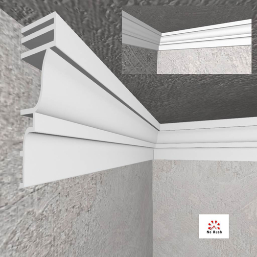 :::NO RUSH::: Inner Corner CORNICE + straight Full Perms PACK