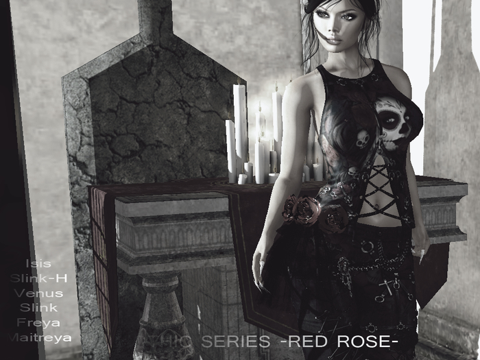 0395 DEMO **ANSEN** GOTHIC SERIES -RED ROSE-