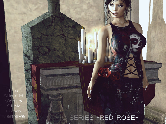 **ANSEN** GOTHIC SERIES -RED ROSE-