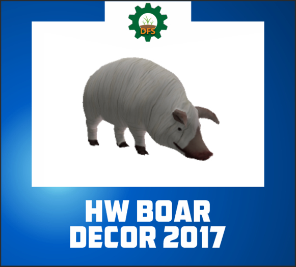 DFS HW BOAR - DECOR 2017 (texture)
