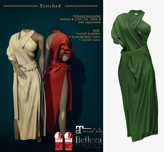 (Stitched) Hazel - Green