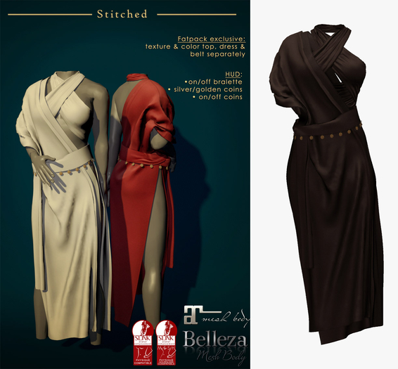 (Stitched) Hazel - Brown