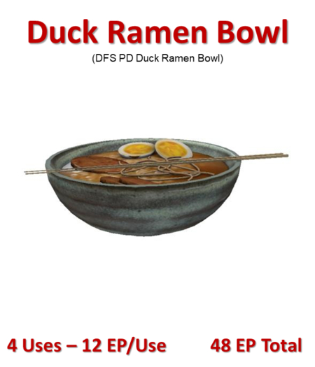 DFS PD Duck Ramen Bowl (Texture)