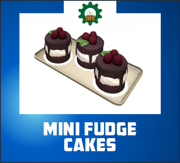 DFS MINI FUDGE CAKES (texture)