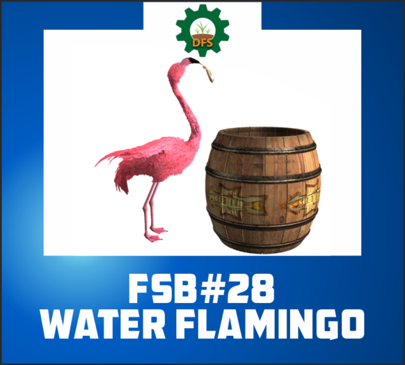 DFS FSB#28 WATER FLAMINGO (texture)