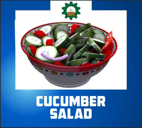 DFS CUCUMBER SALAD (texture)