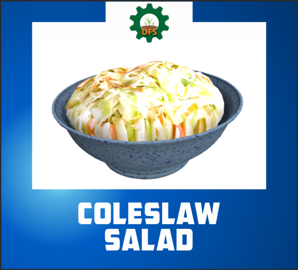 DFS COLESLAW SALAD (texture)