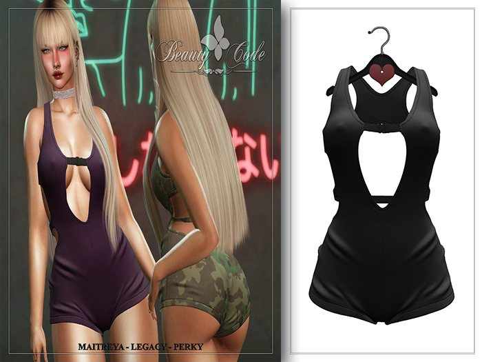 *Beauty Code* - Romper Jennifer Black - Unpack