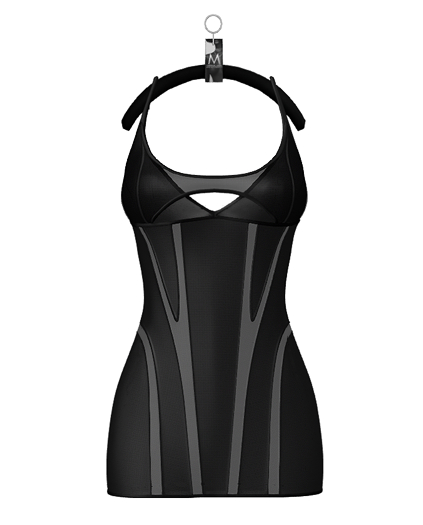 Alaia Sheer Mini — Onyx