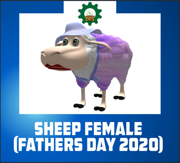 DFS SHEEP FEMALE (FATHER DAY 2020) (texture)