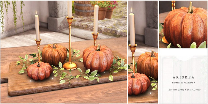 Ariskea [Renda] Autumn Table Center Decor
