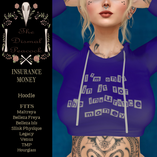 ::DP:: Insurance Money Hoodie