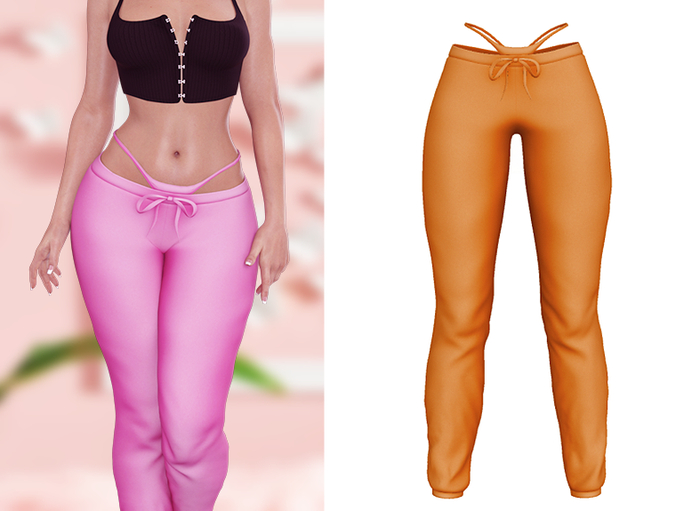 [H] Lexus Joggers - Orange [ADD]