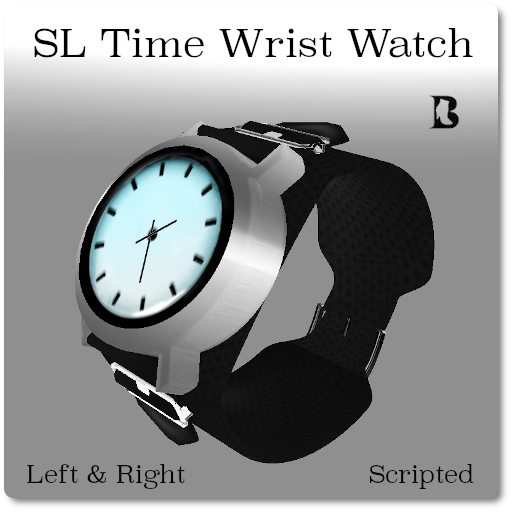 Blackburns SL Time Wrist Watch Left & Right
