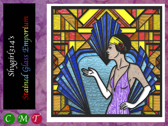 SGE230 Stained Glass Panel Box