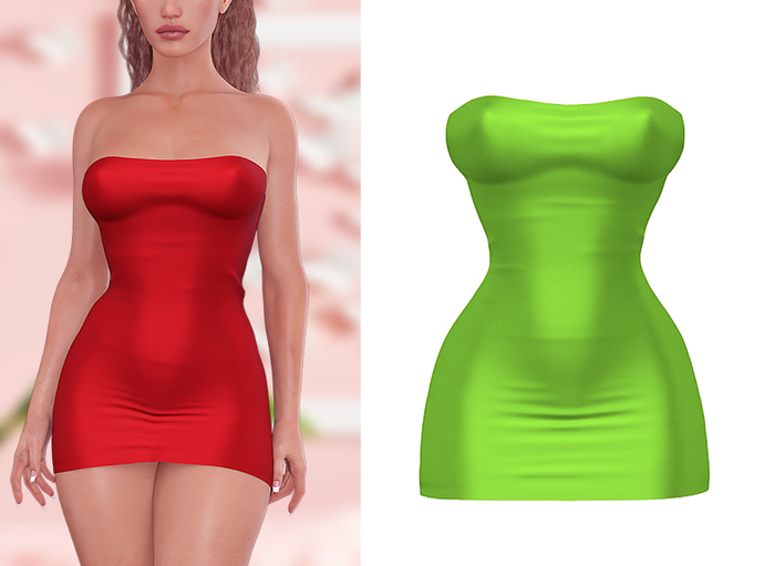 [H] Mini Dress - Green [ADD]