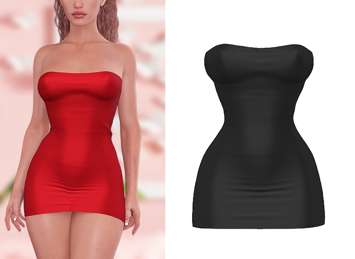 [H] Mini Dress - Black [ADD]