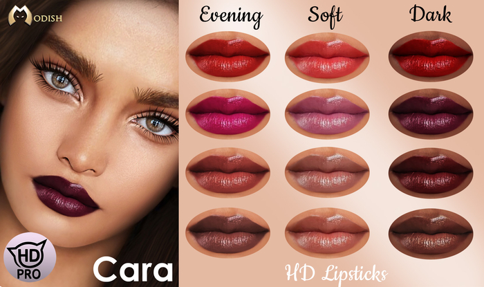 ::Modish:: Cara - Soft (CatwaHDPro) lipsticks